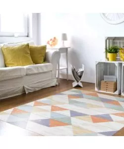 TAPPETO  "COLOUR WOOD" IN VINILE SPESSORATO, 150X230 CM